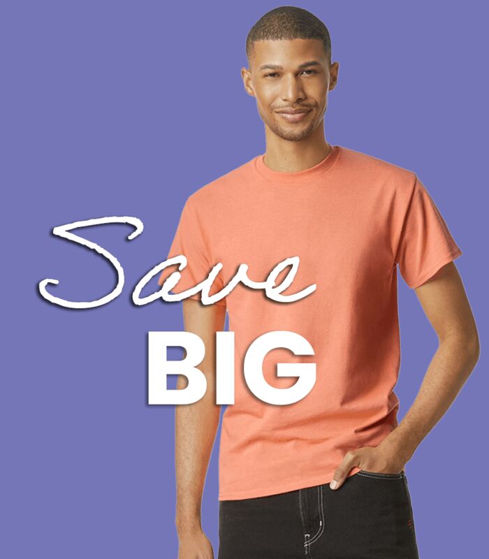 THE MEGA SAVER - 25 t-shirts per package. Thumbnail