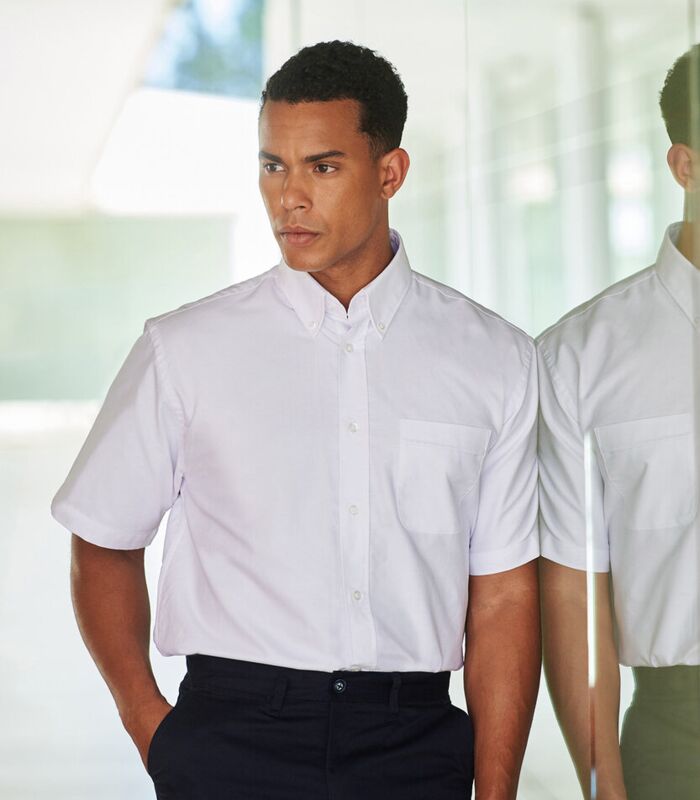 Short sleeve classic Oxford shirt Thumbnail