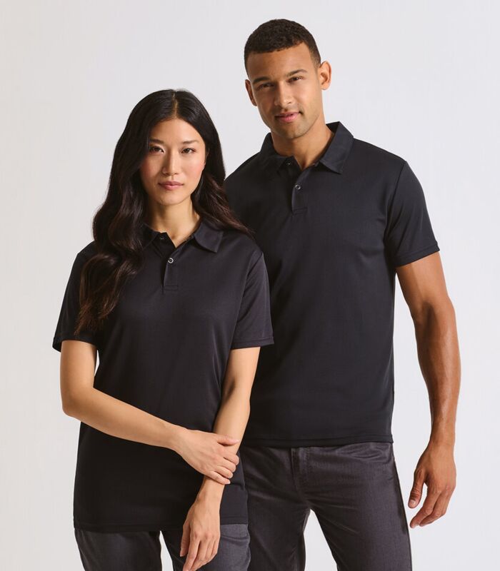 Coolchecker® studded polo Thumbnail