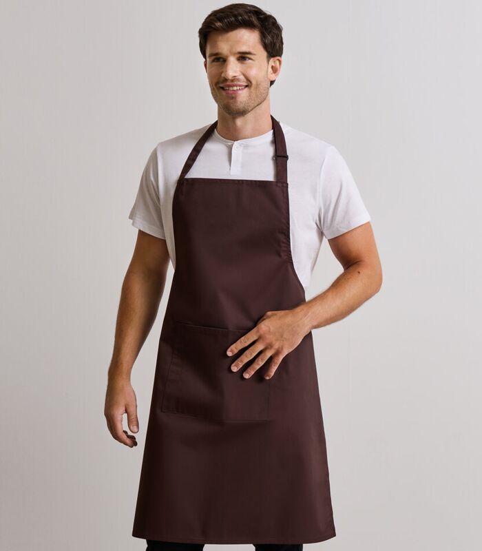 Colours bib apron with pocket Thumbnail