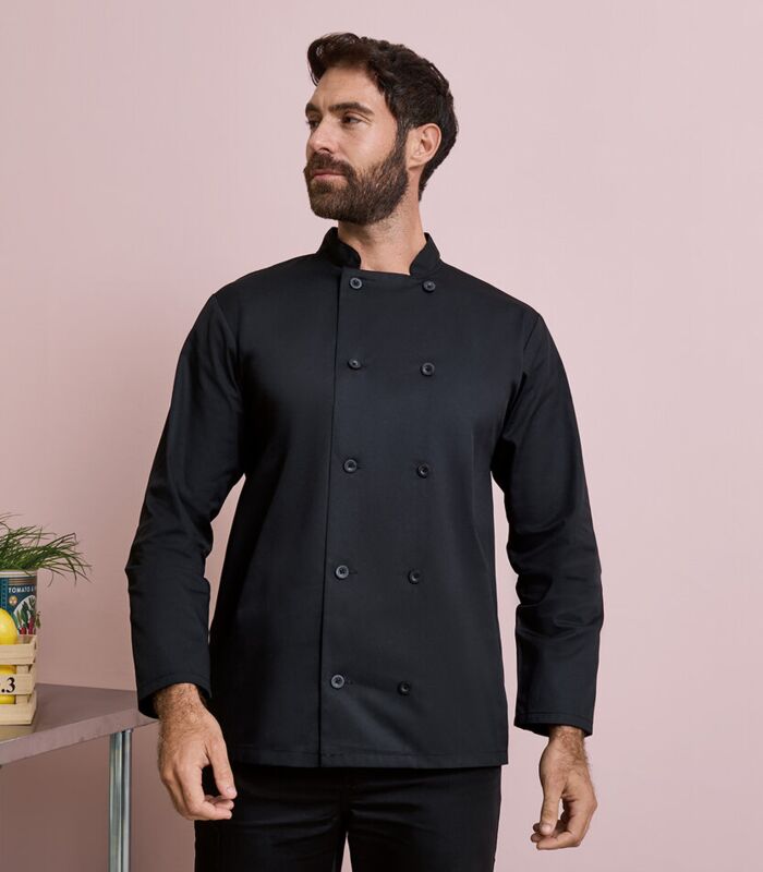 Long sleeve chef’s jacket Thumbnail
