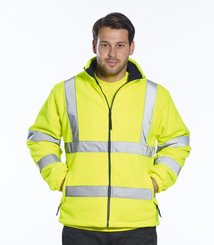 Hi-vis mesh-lined fleece (F300) Thumbnail