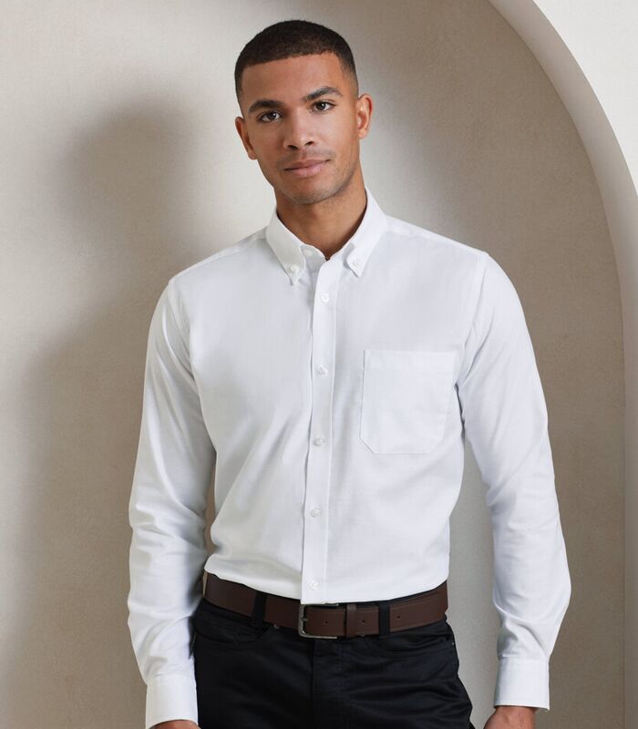 Signature Oxford long sleeve shirt Thumbnail