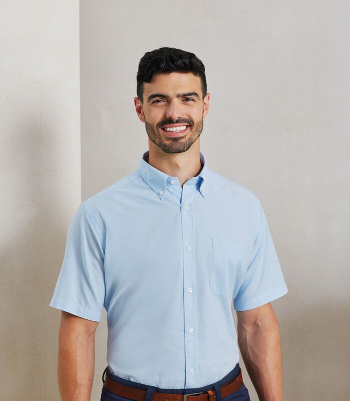 Signature Oxford short sleeve shirt Thumbnail