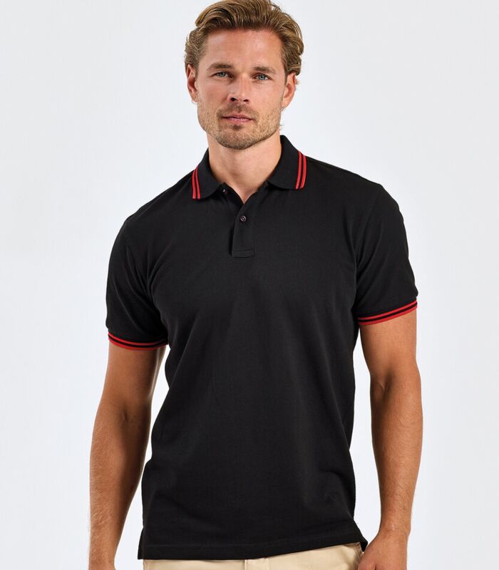 Classic fit tipped polo Thumbnail