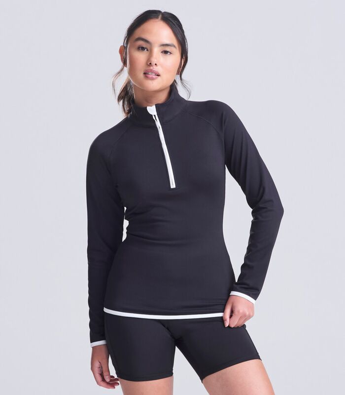 Women's cool ½ zip sweatshirt Thumbnail