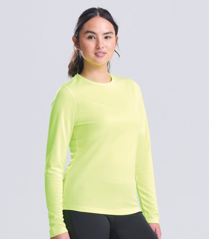 Women's long sleeve cool T Thumbnail