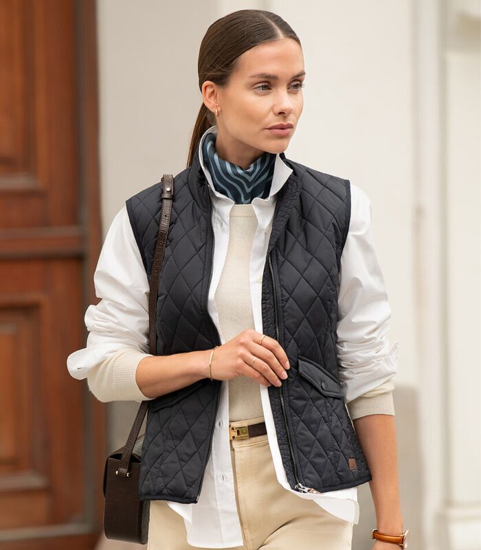 Women’s Camden – diamond quilted gilet Thumbnail