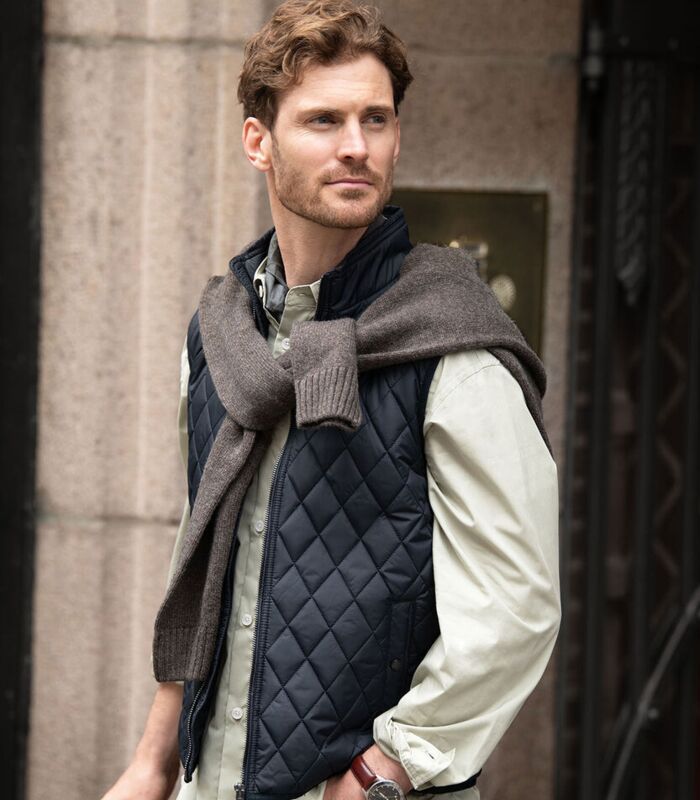 Camden – diamond quilted gilet Thumbnail
