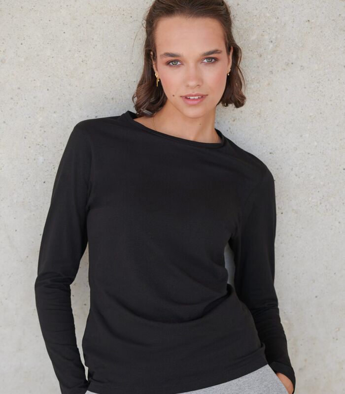 Women's feel good long sleeved stretch t-shirt Thumbnail