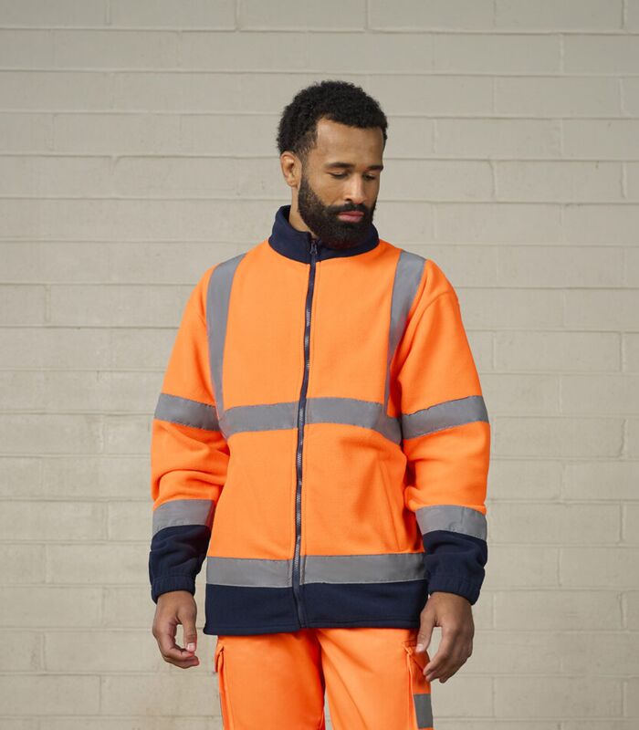 High visibility full-zip fleece Thumbnail