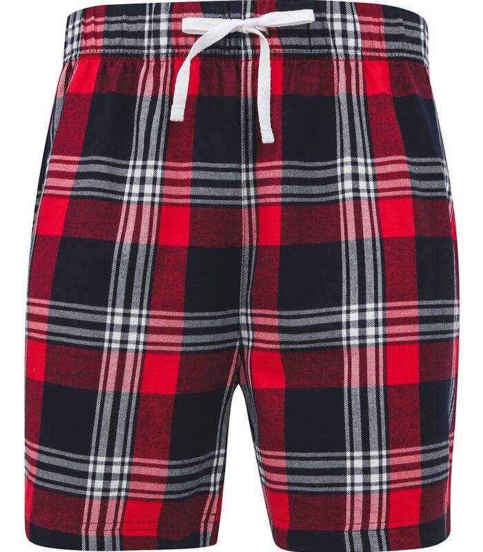 Tartan lounge shorts Thumbnail