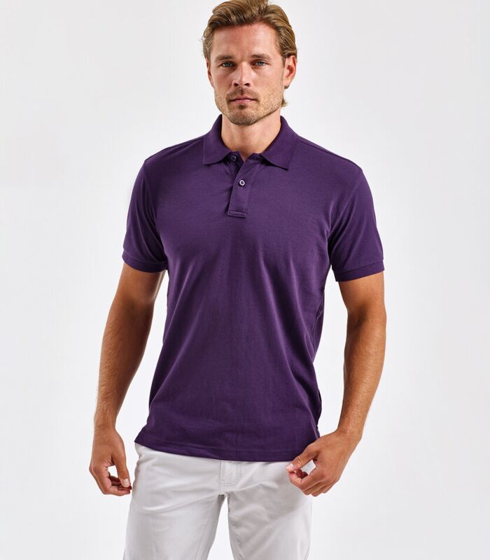 Men’s polycotton blend polo Thumbnail