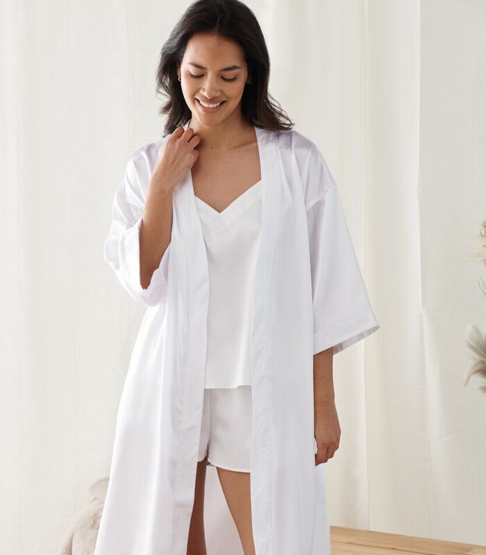 Women's satin robe Thumbnail
