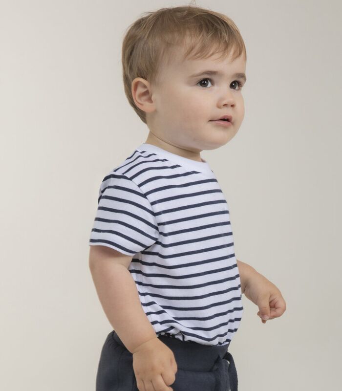 Short sleeve striped t-shirt Thumbnail