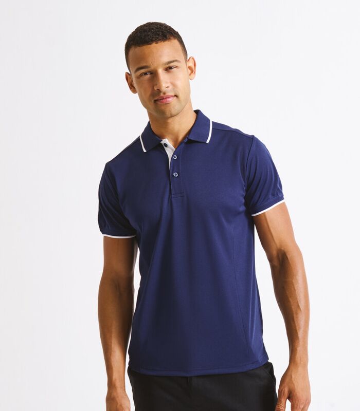 Contrast Coolchecker® polo Thumbnail