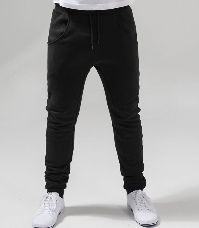 Heavy deep-crotch sweatpants Thumbnail
