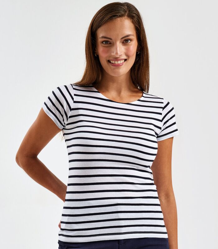 Women's Marinière coastal short sleeve tee Thumbnail