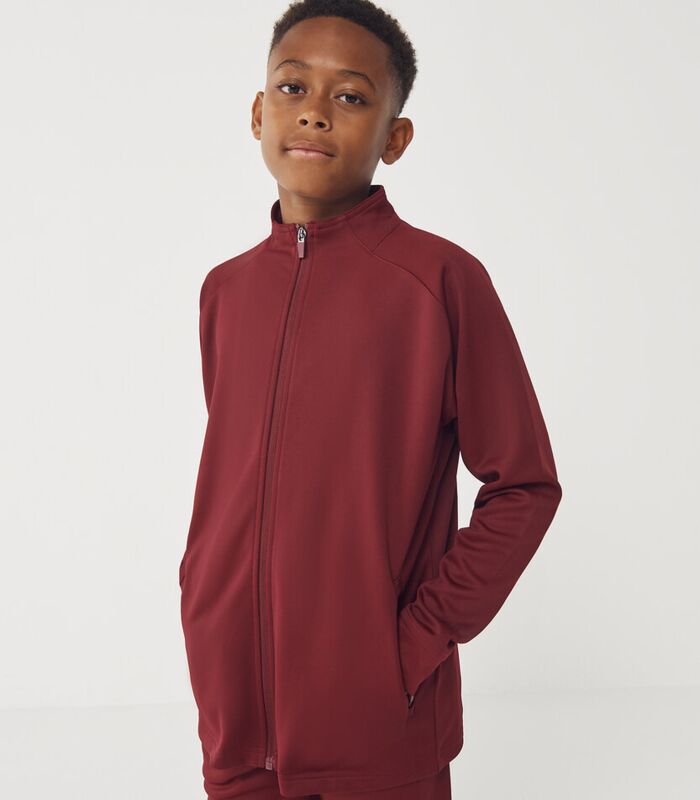 Kids knitted tracksuit top Thumbnail