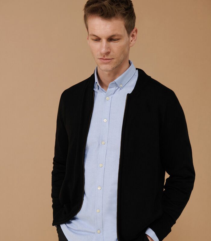 Unisex zip-through cardigan Thumbnail