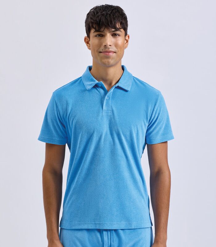 Men’s Terry polo Thumbnail
