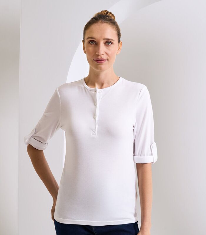Women's Long John roll-sleeve tee Thumbnail