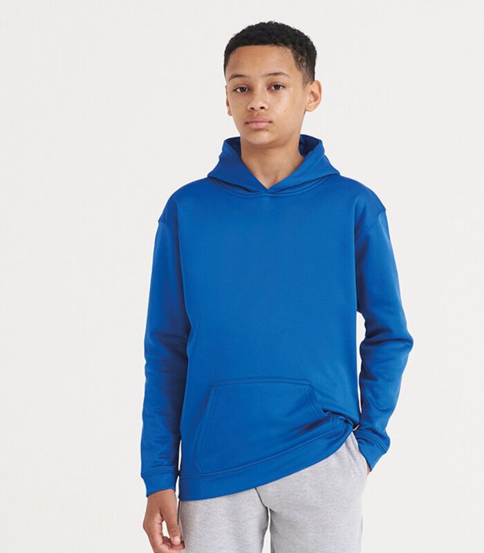 Kids sports polyester hoodie Thumbnail