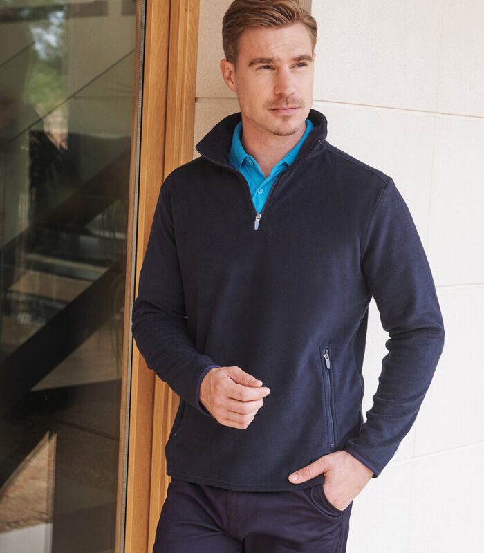 ¼ zip microfleece jacket Thumbnail