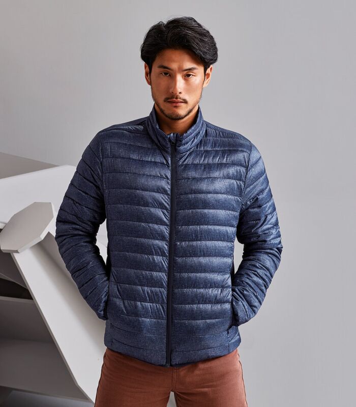 Melange padded jacket Thumbnail