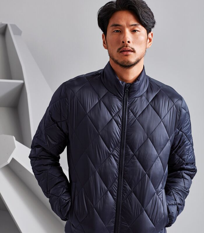 Diamond pane padded Jacket Thumbnail
