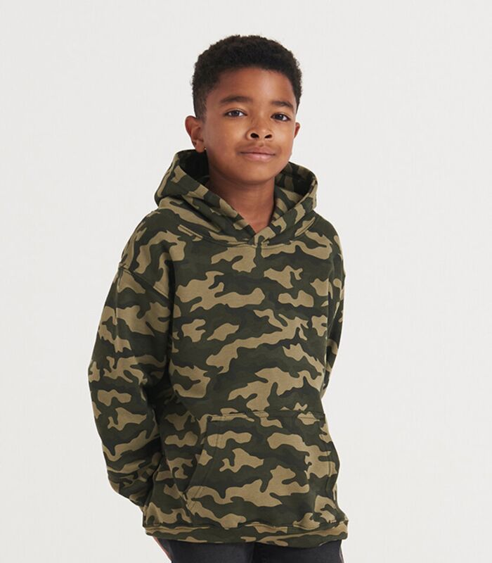 Kids camo hoodie Thumbnail