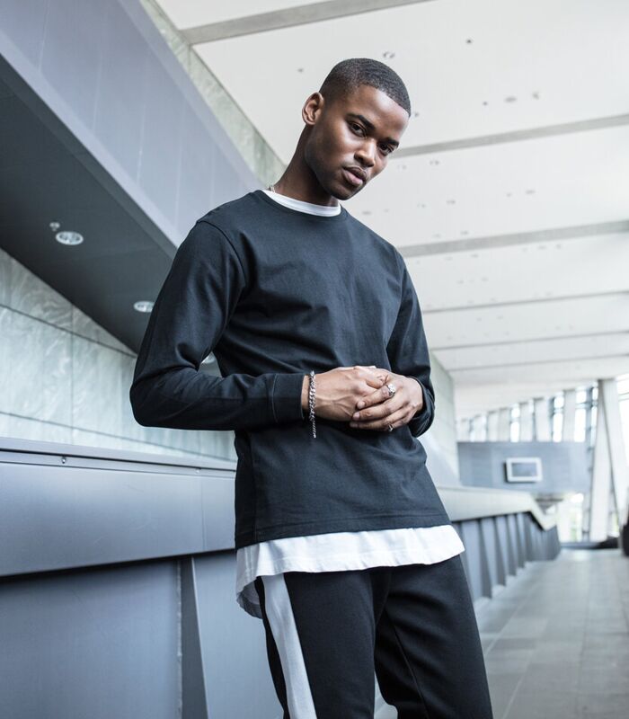 Long sleeve with cuff rib Thumbnail