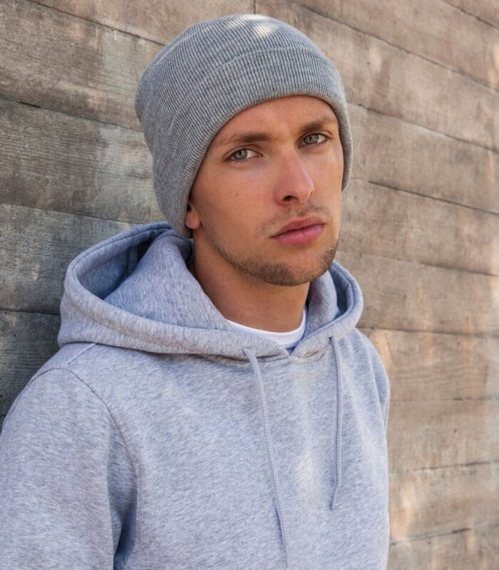 Heavy knit beanie Thumbnail
