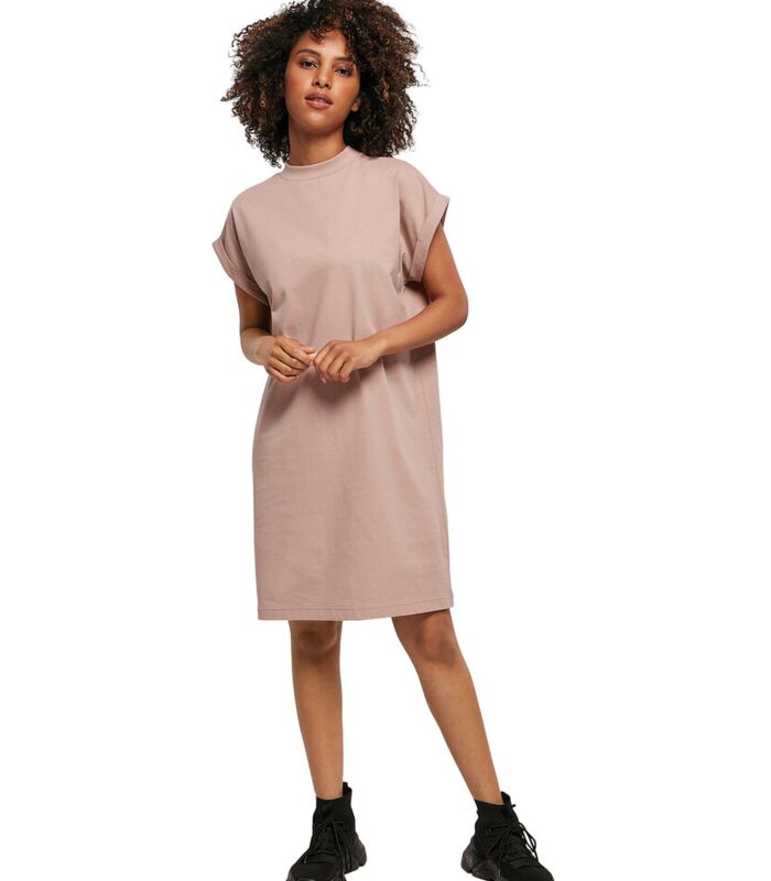Women's turtle extended shoulder dress Thumbnail