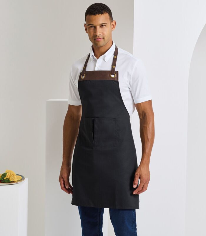 Espresso bib apron Thumbnail