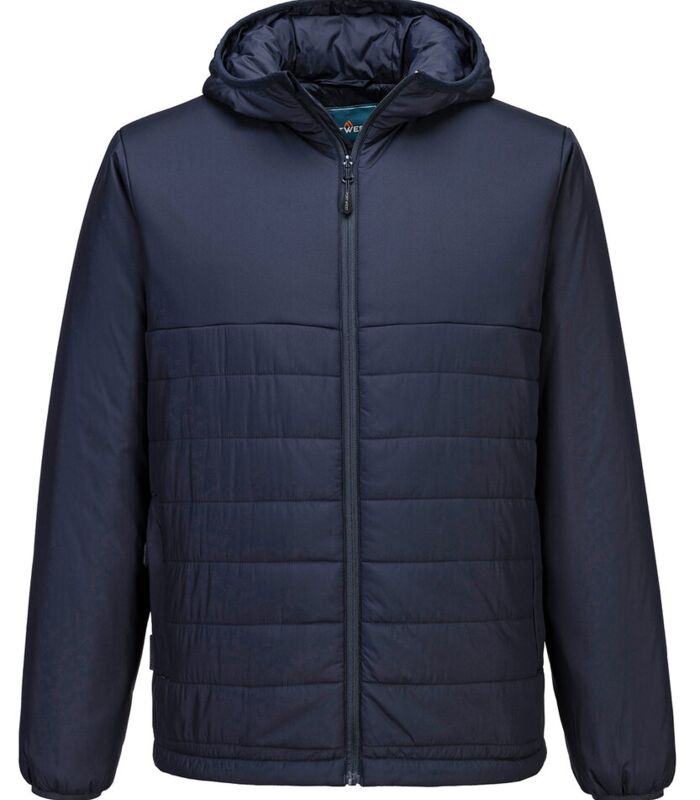 Professional hooded insulated baffle jacket (S608) Thumbnail