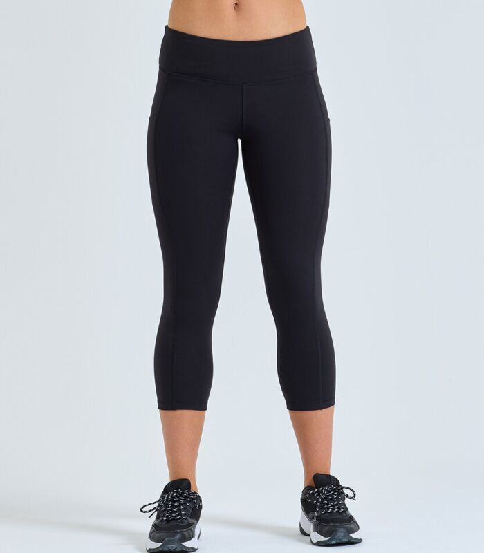 Women's TriDri® recycled performance leggings ¾ length Thumbnail