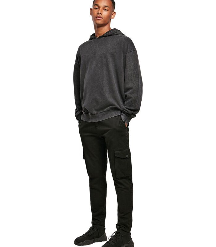 Acid washed oversize hoodie Thumbnail