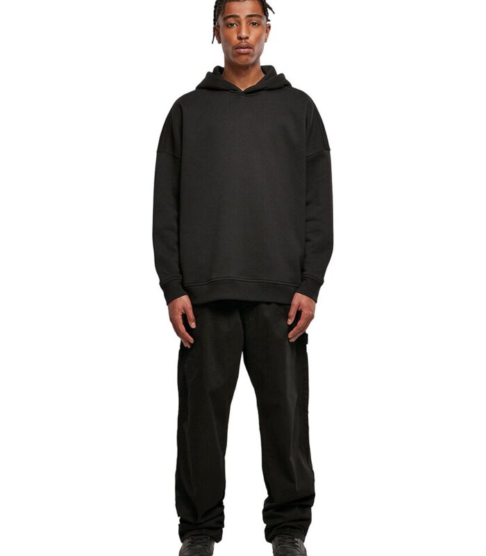 Oversized cut-on sleeve hoodie Thumbnail