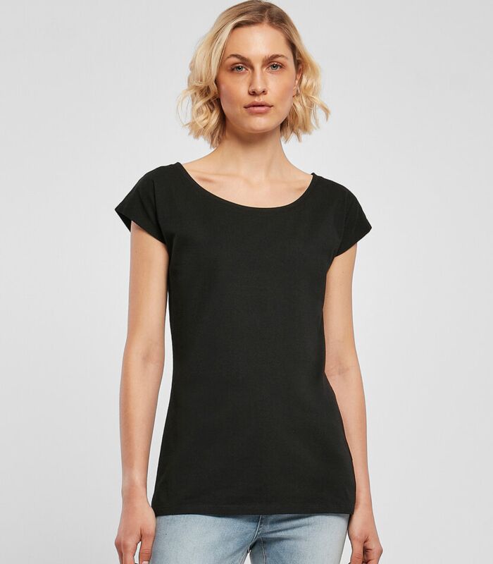 Women's wide neck tee Thumbnail