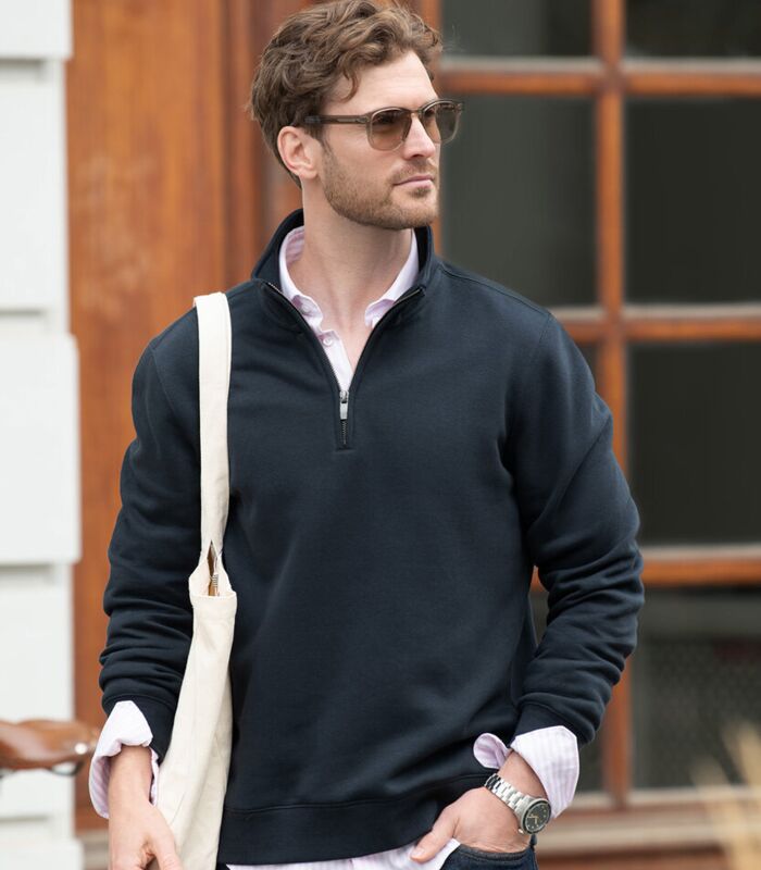 Glendale unisex 1/4-zip sweatshirt Thumbnail