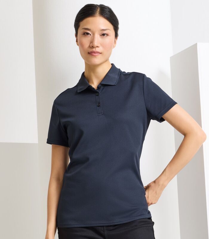 Women’s Spun Dyed Recycled Polo Shirt Thumbnail