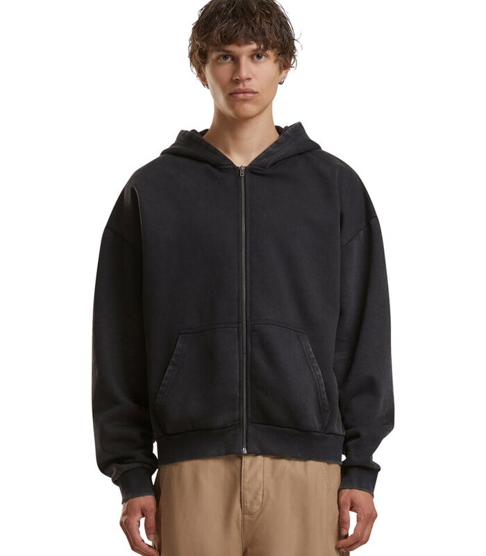 Vintage heavy zip hoodie Thumbnail