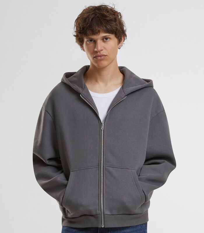 Fluffy zip hoodie Thumbnail