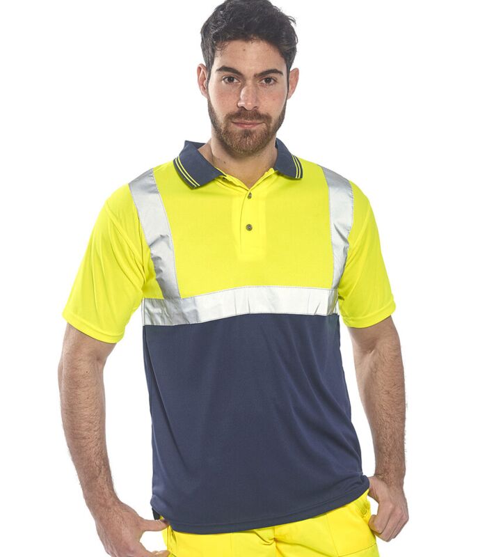 Two-tone polo (S479) Thumbnail