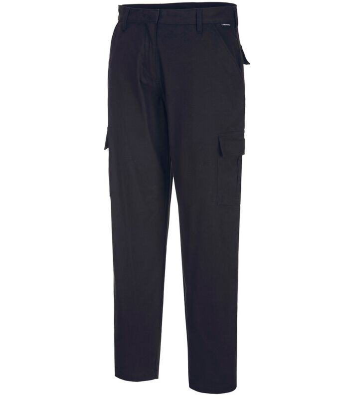 Women's stretch cargo trousers (S233) slim fit Thumbnail
