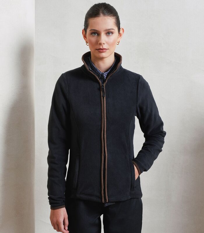 Women’s artisan fleece jacket Thumbnail