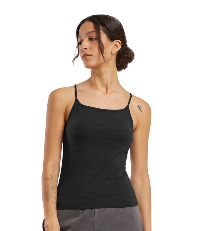 Women’s stretch Jersey short slim top Thumbnail