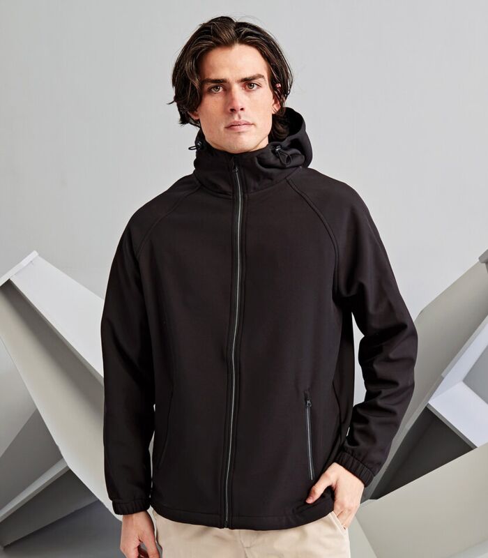 Hooded 2-layer softshell jacket Thumbnail