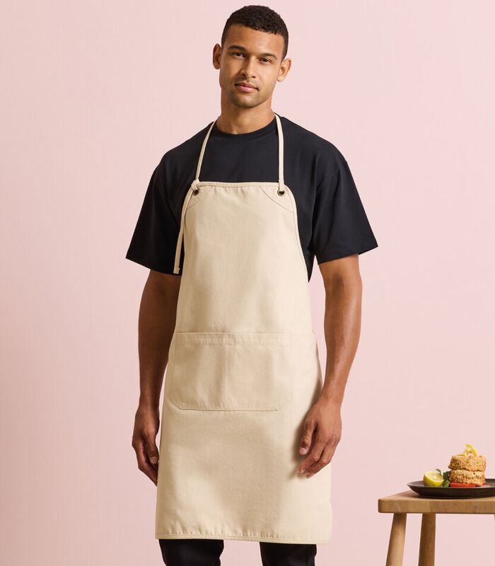‘Artisan’s choice’ double-pocket canvas apron Thumbnail